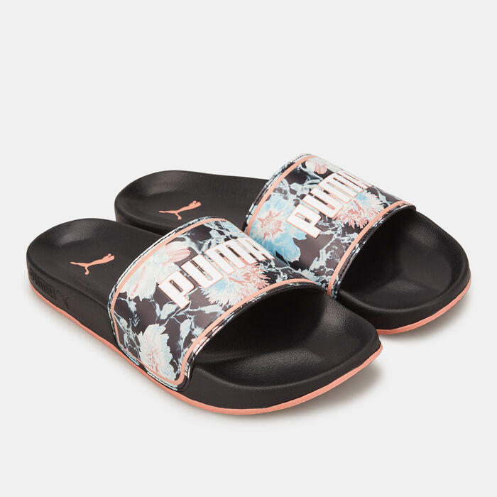 PUMA Women's Leadcat 2.0 Hidden Flower Sandals Black PUMA Women's Leadcat 2.0 Hidden Flower Sandals Black image number 0