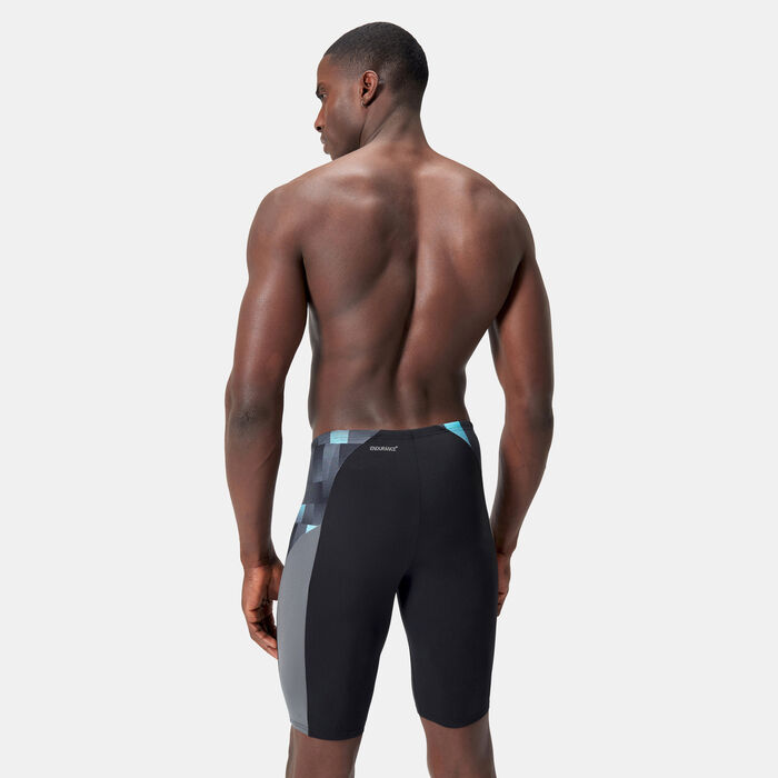 Speedo Men's Endurance+ MAX Splice Swimming Jammers Black Speedo Men's Endurance+ MAX Splice Swimming Jammers Black image number 1