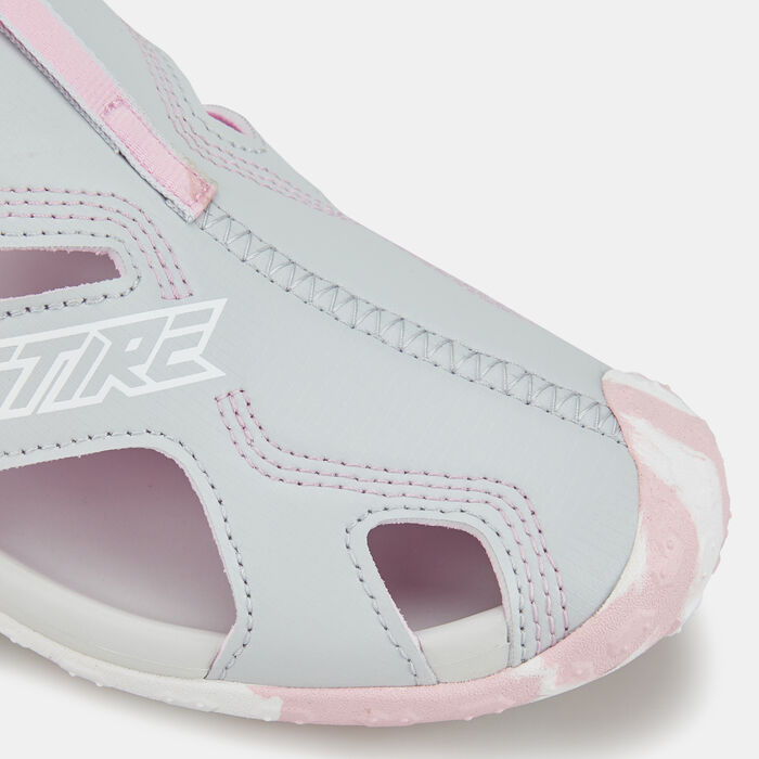 Under Armour Kids' UA Fat Tire Defender Sandals Grey Under Armour Kids' UA Fat Tire Defender Sandals Grey image number 4